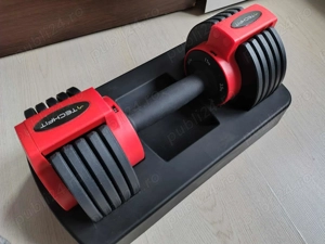 Gantera reglabila TECHFIT TC221101A, 11kg, negru