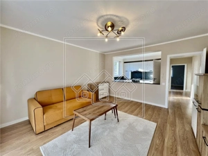 Ap. 2 camere decomandat, mobilat si utilat, intabulat