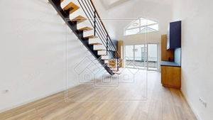 Penthouse cu 3 camere si 2 balcoane - mobilat si utilat complet