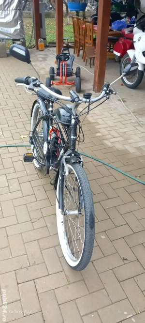bicicleta cu motor cruiser 26 zoll - imagine 4