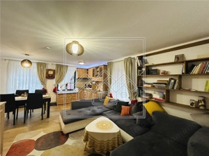 Casa moderna, mobilata si utilata, teren de 309 mp - Cisnadioara