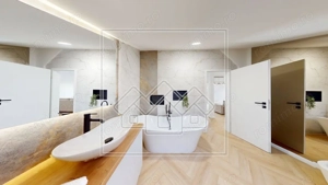 Penthouse 5 camere, 3 bai, mobilat si utilat, disp imd, TVA inclus - imagine 11