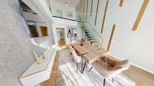 Penthouse 5 camere, 3 bai, mobilat si utilat, disp imd, TVA inclus - imagine 2