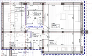 Apartament 2 camere, decomandat – cu dressing & loc de parcare, zona Planetelor