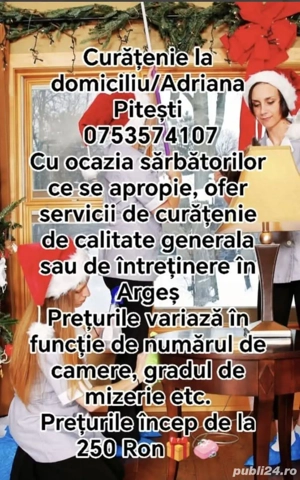 Curățenie generală și întreținere, case, apartamente, birouri etc.