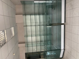 Mobilier magazin 12 Rafturi de sticlă groasă și 5 tejghele - imagine 4