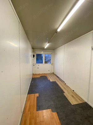 Containere tip birou   organizare şantier - 8 bucăţi, din care unul este baie.  - imagine 9