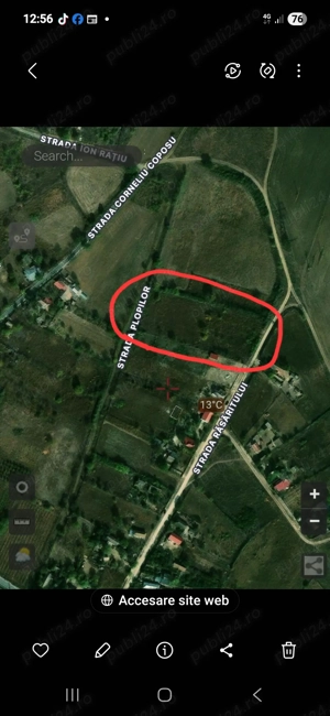 Vând teren intravilan 