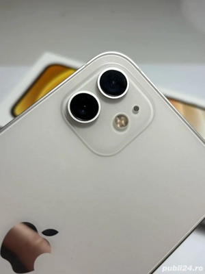   iPhone 12 Alb   128GB   Impecabil, folosit 2 ani, arată ca nou!   - imagine 3