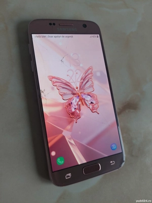 Vând Samsung Galaxy S7 Pink Gold [perfect funcțional] [poze reale]