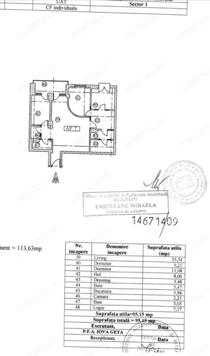 Apartament premium 3 camere Cartierul Francez, et. 1, terasă, parcare - imagine 9