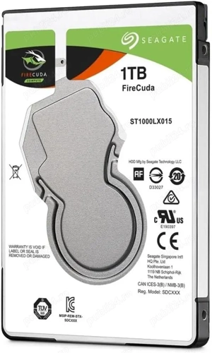 SSHD Seagate Firecuda 1TB SATA-3 6Gb sec 100% 128Mb Cache