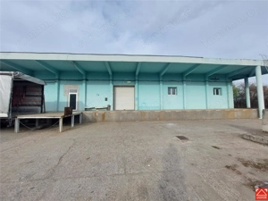 Hala cu rampa din beton, 410 mp sau 860 mp de inchiriat