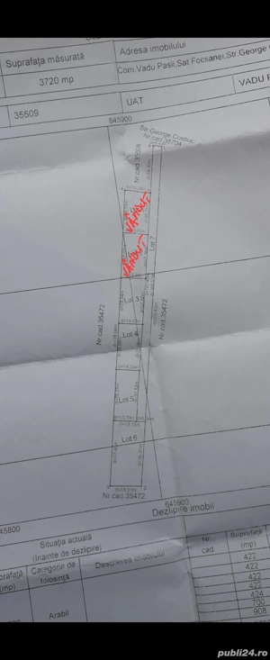 Loturi de casă în Focșănei 422mp 