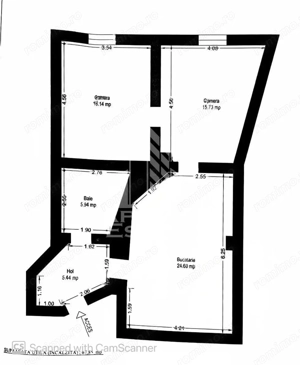 Apartament 2 camere,curte comuna,zona Lunei - imagine 17