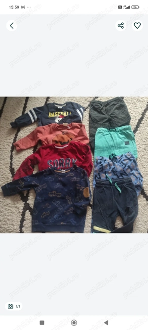 Lot haine copii 18-24 luni