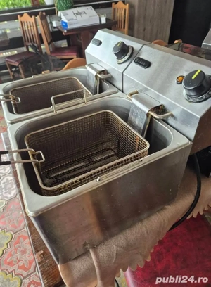 Friteuza electrica 8l+8l