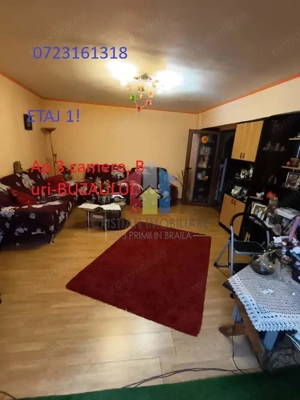 ETAJ 1, ap 3 camere Decomandat ,Buzaului 80mp