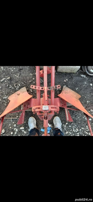 plug reversibil tractoraș motocultor 