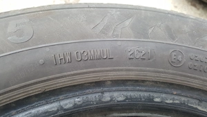 Vând anvelope iarnă, 196 65 R15, DOT 2021, uzură cant interior Preț pe SET = 170 Lei - imagine 7