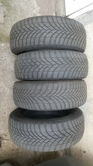 Vând anvelope iarnă, 196 65 R15, DOT 2021, uzură cant interior Preț pe SET = 250 Lei