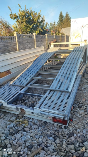 Platforma structura 2 poziții Iveco Daily  - imagine 4