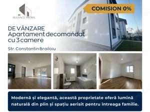 Apartament Nou 3 Camere -Fără Comision