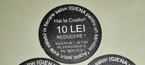 390 jetoane fise plastic 