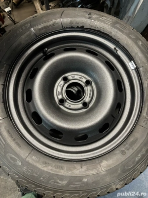 Vand roti de iarna impecabile M+S R15 (jante+cauciucuri) - imagine 2