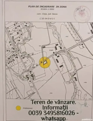 Vânzare teren intravilan 