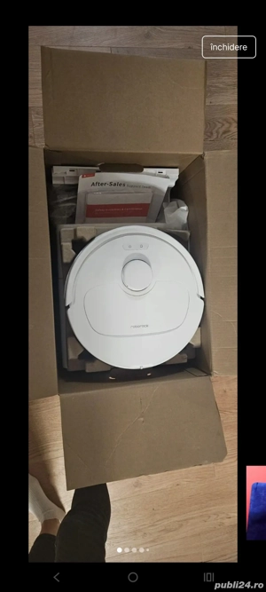 Roborock QV 35A  aspirator robot cu stație, multifuncțională (.nou, sigilat, model 2025)