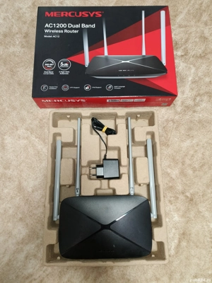 Wireles router model Mercurys AC 12 - imagine 3