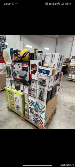 Marfa Paleți mixt majoritatea noi in cutie