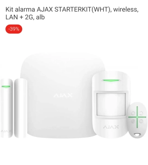 Alarma wireless Ajax(montaj inclus) 