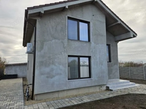 Casă individuală nouă, P+M, 5 cam, 120 mp, teren 657 mp, Sânandrei, lângă Timișoara, comision 0%