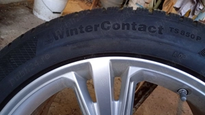 Jante Audi Q8 pe 21” cu anvelope de iarnă Continental 285/45 R21 – Stare bună