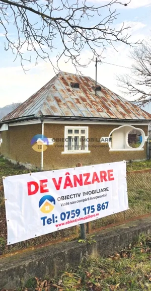 Casa + teren 2447 mp – Comuna Pângărați