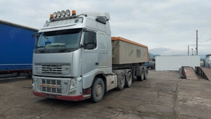 Ansamblu basculabil Volvo FH440 si semiremorca Langendorf