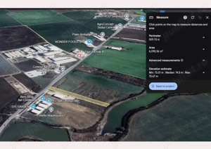 Afumati -E85 vanzare teren