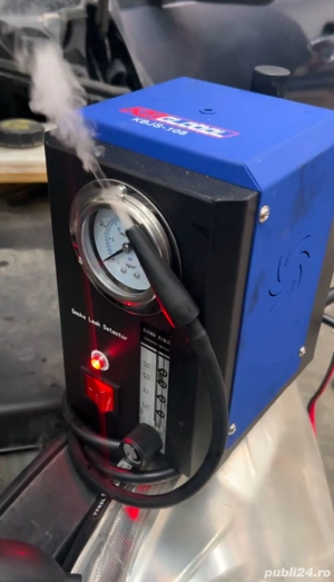 Generator fum pentru depistare pierderi admisie ac evacuare