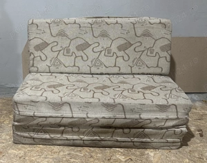 Canapea Extensibila din burete; Pat cu Saltea 180x120 cm