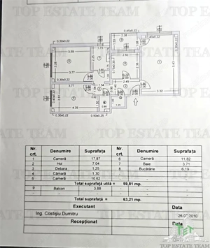 Apartament de 3 camere situat la 2 minute de Universitatea Politehnica - imagine 15