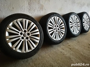 Jante aliaj Opel 17"+anvelope iarna 215/50/17