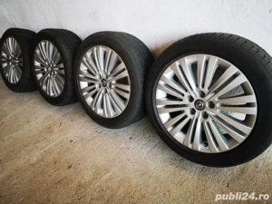 Jante aliaj Opel 17"+anvelope iarna 215/50/17 - imagine 2