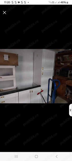 Mobila de bucatarie Olivia+ghiuveta dubla de granit+hota - imagine 2