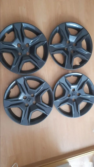 Set  4  Capace Roti R16 Originale DACIA  - imagine 3