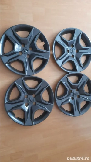Set  4  Capace Roti R16 Originale DACIA  - imagine 6