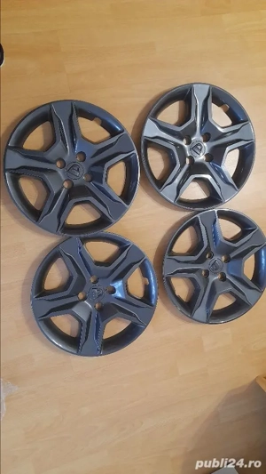 Set  4  Capace Roti R16 Originale DACIA  - imagine 4