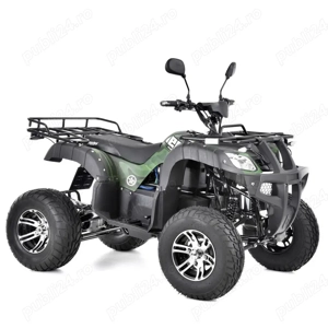 ATV electric Hecht Huron Army XXL 2200W 72V 52Ah cu diferential, roti 10 inch