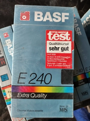 Casete video VHS BASF, ARIEX goale 3 h si 4 h - imagine 5